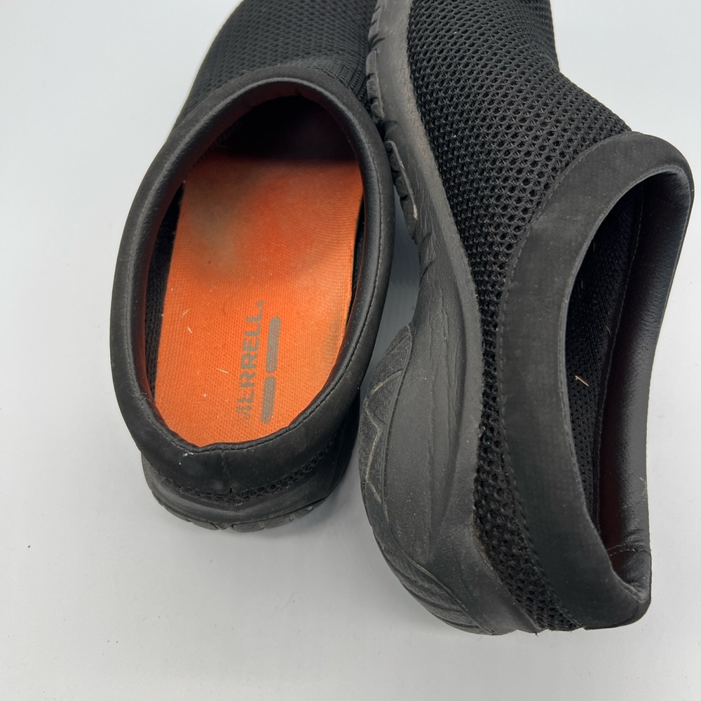 Women’s Black Mesh Slip-On Comfort Clogs - Picture 5 of 5